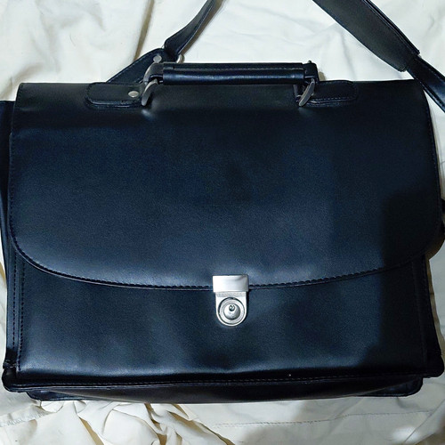 Men black leather - men's,