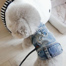 Retro Dog Jeans Coat Jacket