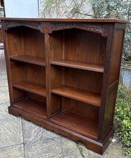 SUPERB OAK OLD CHARM BOOKCASE