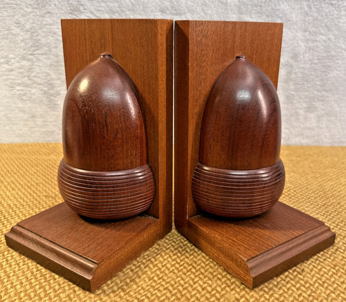 Vintage turnery treen solid - turnery, &