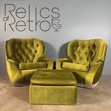 Mid Century Pair Of Armchairs