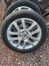 SKODA YETI ALLOY WHEEL 17" Full Size Spare ET45 Tyre Dsg 4x4 225/50/17 Elegance