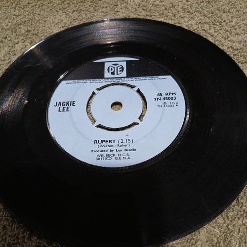 Jackie lee rupert 1970 - lee, –