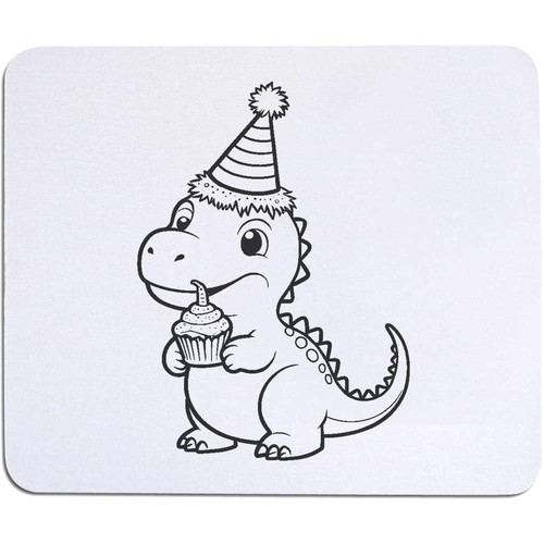 Party dinosaur mouse mat - mouse,