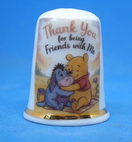 Birchcroft china thimble - thimble, --