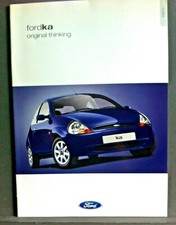 FORD Ka  - 2001 Sales Brochure Ka, Ka style, Ka Collection, Luxury Ka 