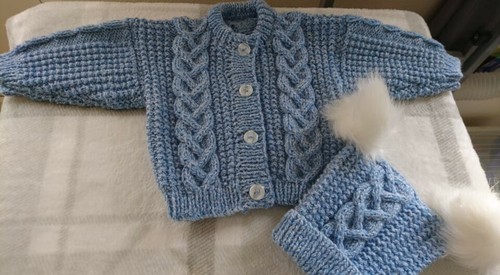 Dylan designer aran knitting - -,