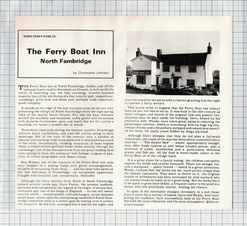The ferry boat - the,