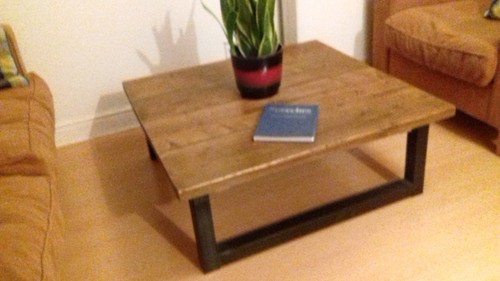 Coffee table reclaimed - coffee,
