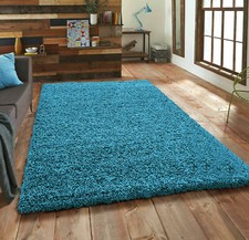 Modern Thick Shaggy Large Rugs Hallway Rug Runner Living Room Carpet Deep Pile *