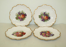 4 x Vintage Limoges Collector Plates ~M Raynaud ~8.5" Diameter ~Repaired (DEB8)