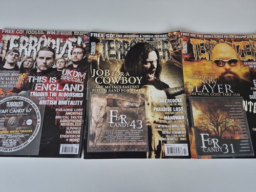 Terrorizer magazine job lot - terrorizer,