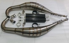 Custom exhaust for Yamaha RD