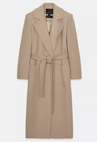 Zara wool blend - belted, coat