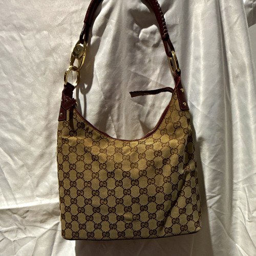 Gucci monogram shoulder bag - gg,