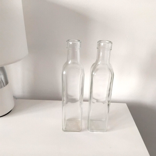 Glass oil dispensers set - glass,