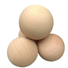 Solid Hardwood Wooden Balls