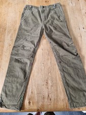 Green Maharishi Girls Embroidered Combats Trousers Age 12