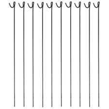 10x Steel Metal Barrier