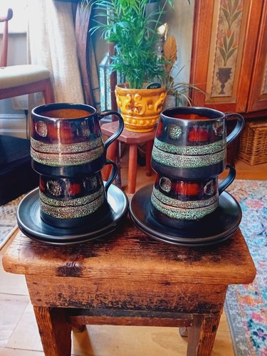 Celtic pottery newlyn cups - celtic,