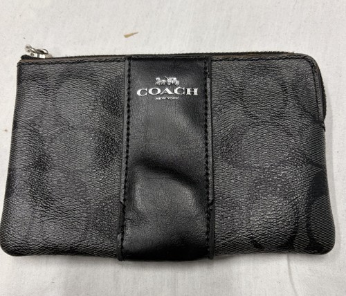 Vintage coach black pebbled - vintage,
