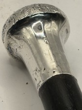 SUPERB SILVER MOUNTED ANTIQUE  WALKING STICK/CANE.