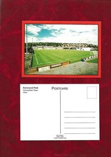 Postcard - Richmond Park home ground of Carmarthen Town FC by Wested Press
