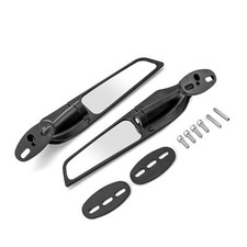 Black CNC Rearview Wind Wing