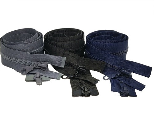Two way chunky zip - two, end