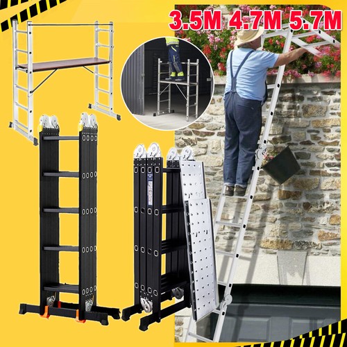 5 7m folding - folding, ladder