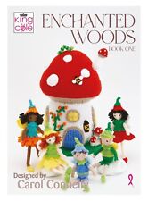 King Cole KNITTING  PATTERN Enchanted Woods Book 1, Fairy Pixie Easter, DK  yarn