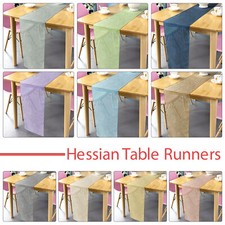 Hessian Jute Table Runner
