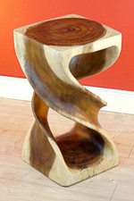 Side Table Acacia Solid Wood