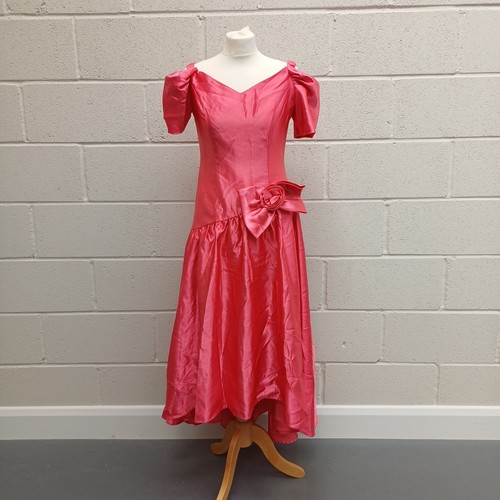 Vintage 1980s hot pink - hot,