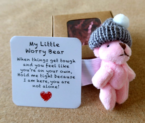 Little worry bear a box - my,