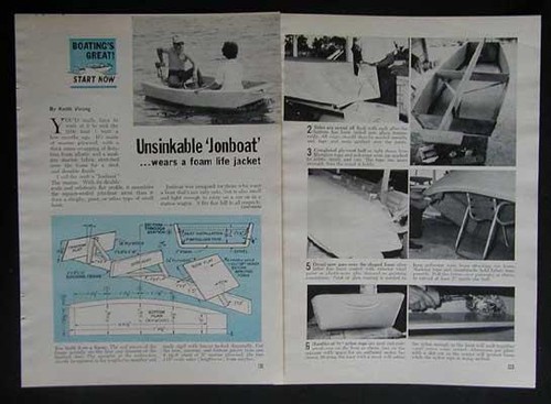 Duckboat fishing jonboat - duckboat,