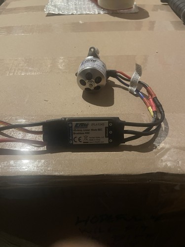 Flite motor esc - e-flite,