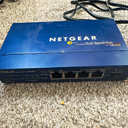 Netgear ds104 dual speed - dual,