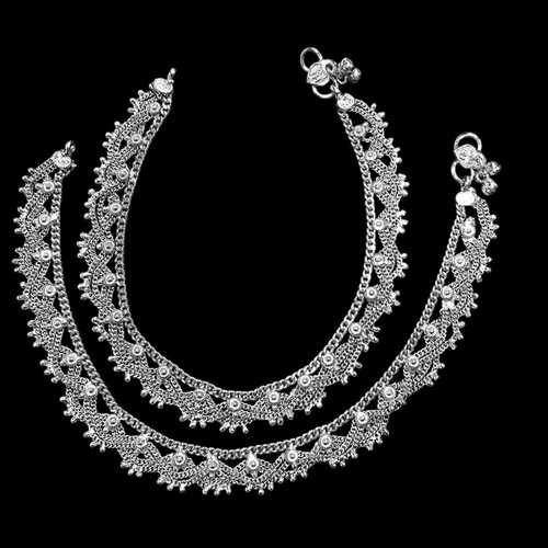Anklet silver plated ankle - anklet,