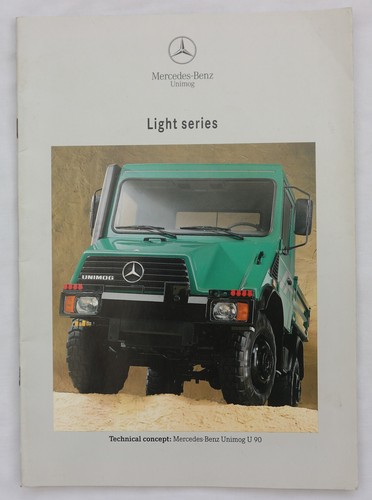 Vintage mercedes benz unimog - vintage, u