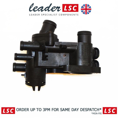 Coolant thermostat housing and - thermostat,