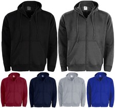 Mens Plain Hoodie Fleece