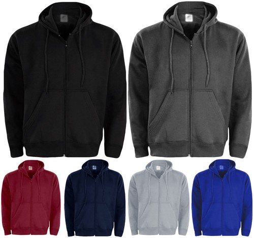 Mens plain hoodie fleece - mens,