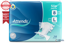 Attends Slip Regular 8 Large -1 Pack of 28