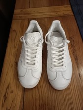 Women’s White Adidas Gazelle Size UK 5 Excellent Condition
