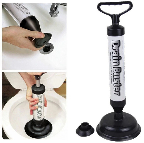 Toilet plunger drain - plunger,