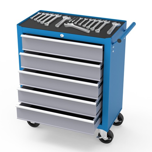 Tool trolley with - tool, 5