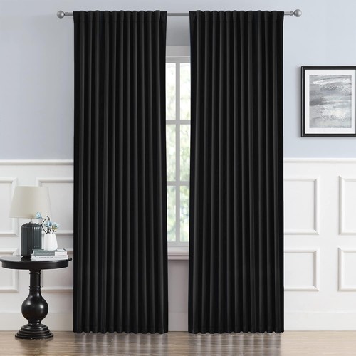 Black sliding glass - , door