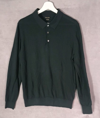 Massimo dutti mens black fine - mens,