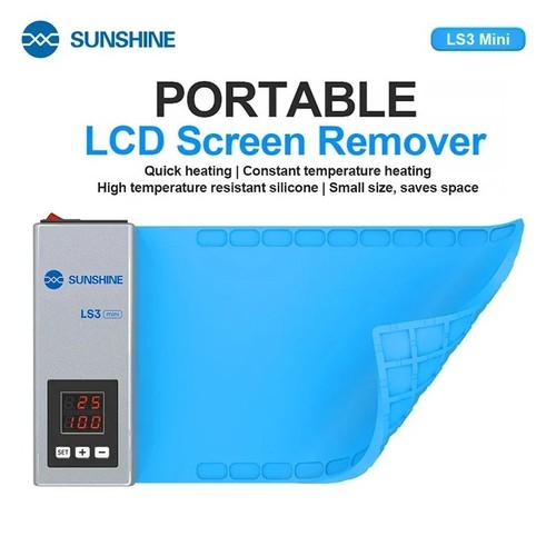 Lcd screen separator heating - lcd,